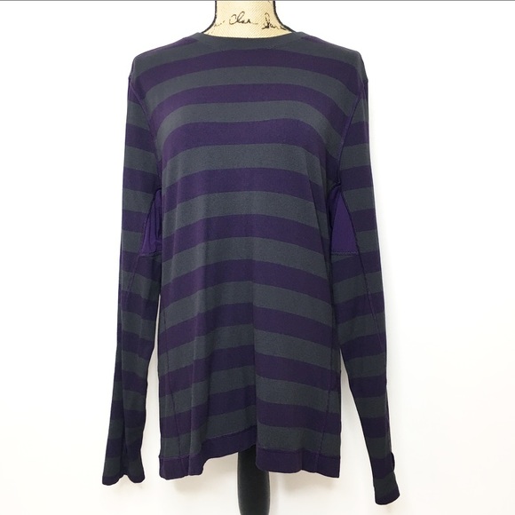 Lululemon Purple Green Striped Long 